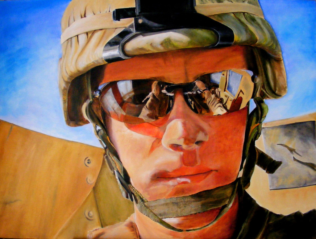 Marine Lance Cpl. Forest Blair Media: Oil bar