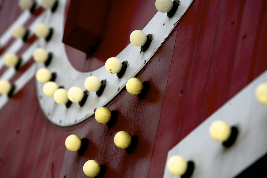 Marquee Lights. Kallet Theater, Pulaski. Michael Davis Photo | Syracuse New Times. 