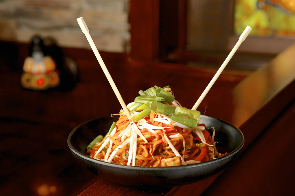 Thai Chicken Noodles.  Michael Davis Photo | Syracuse New Times