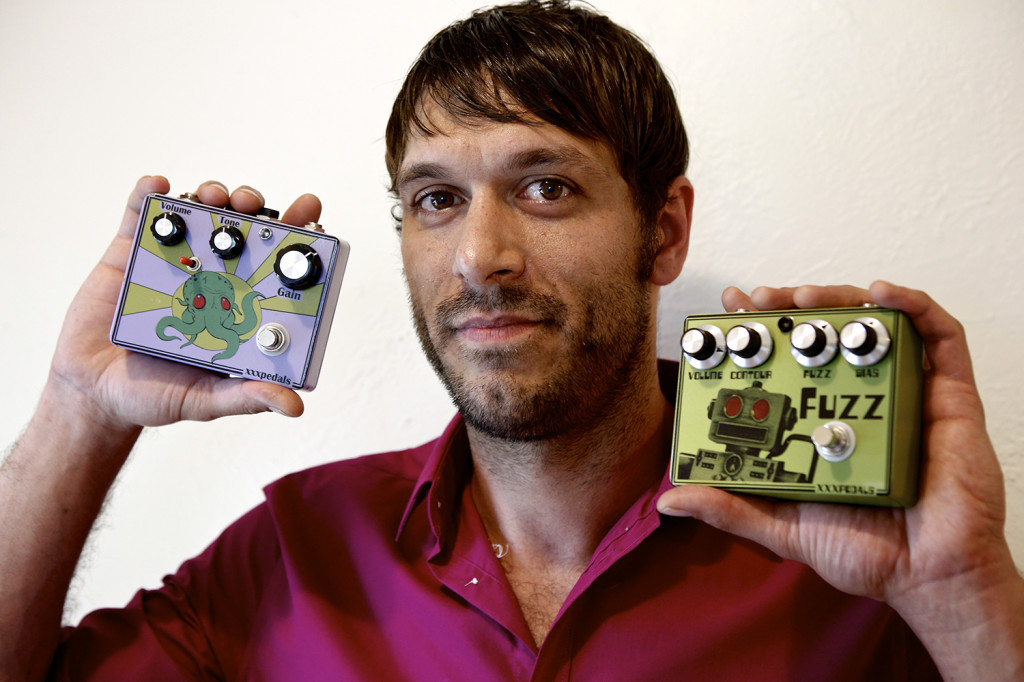 Jeremy Allen, guitar effects pedals