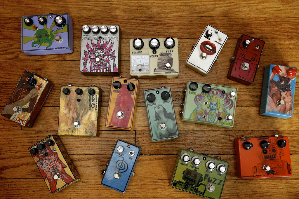 Jeremy Allen, guitar effects pedals