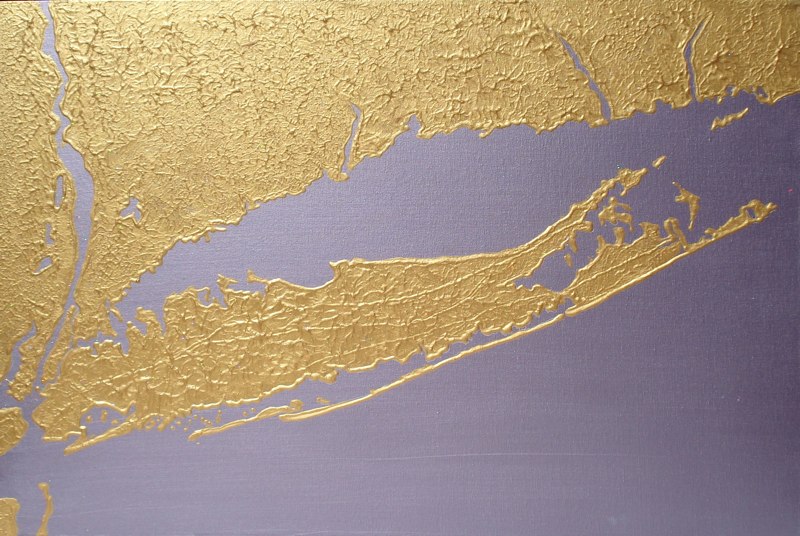 Maps long island blue 4 24 x 36   $1000 - gilbertbaker.com