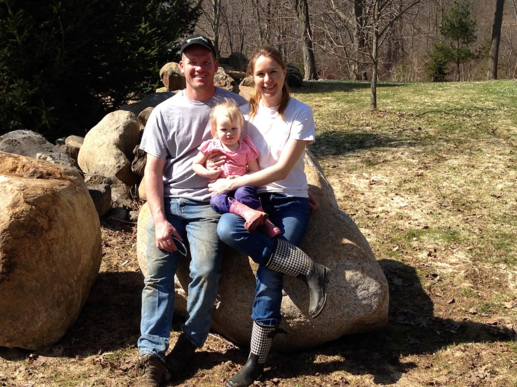 The Wyllie Fox Farm family in Cato, NY Photo from the Farmshed CNY website.