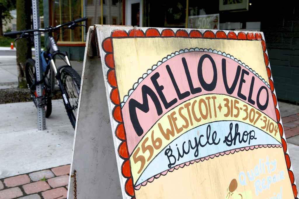 Mello Velo on Westcott St. Michael Davis Photo | Syracuse New Times