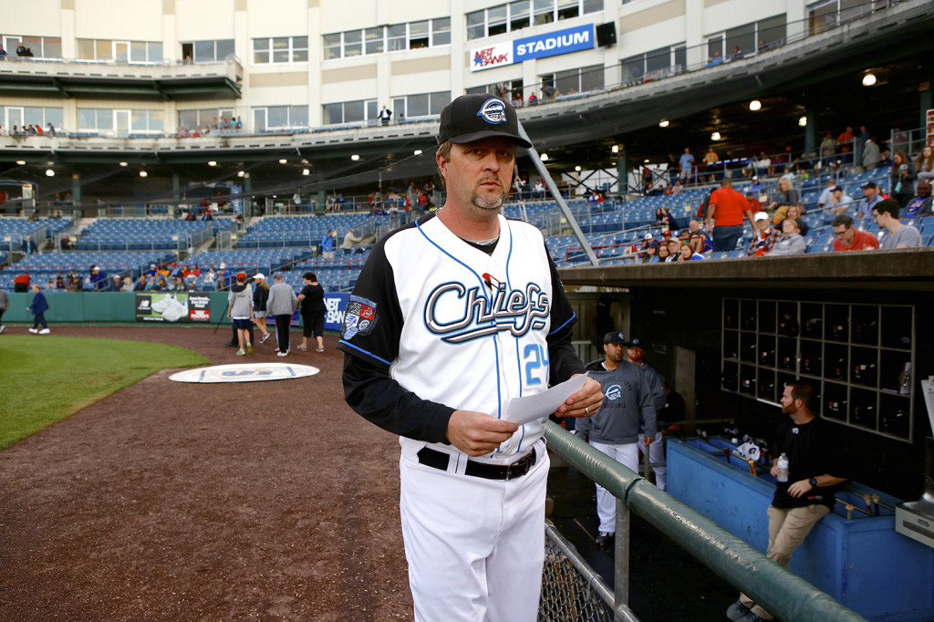 Chiefs Manager Billy Gardner Jr.  Michael Davis photo