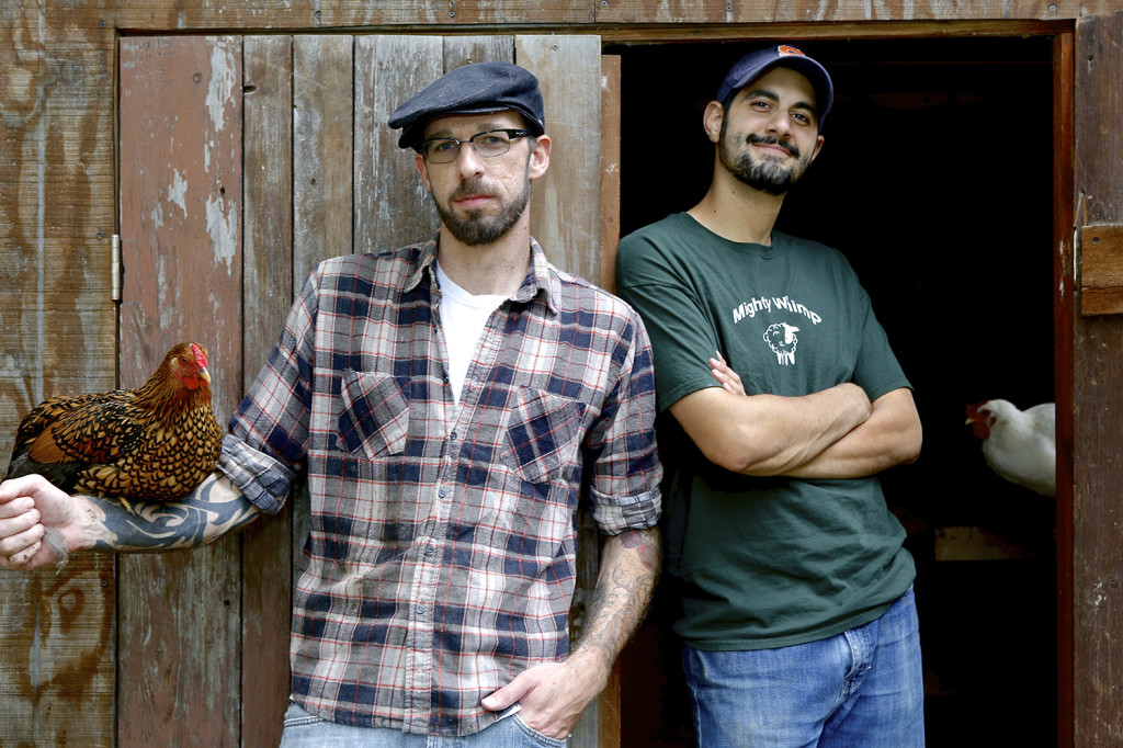 MIGHTY WHIMP FARM -  Ray and Daniel