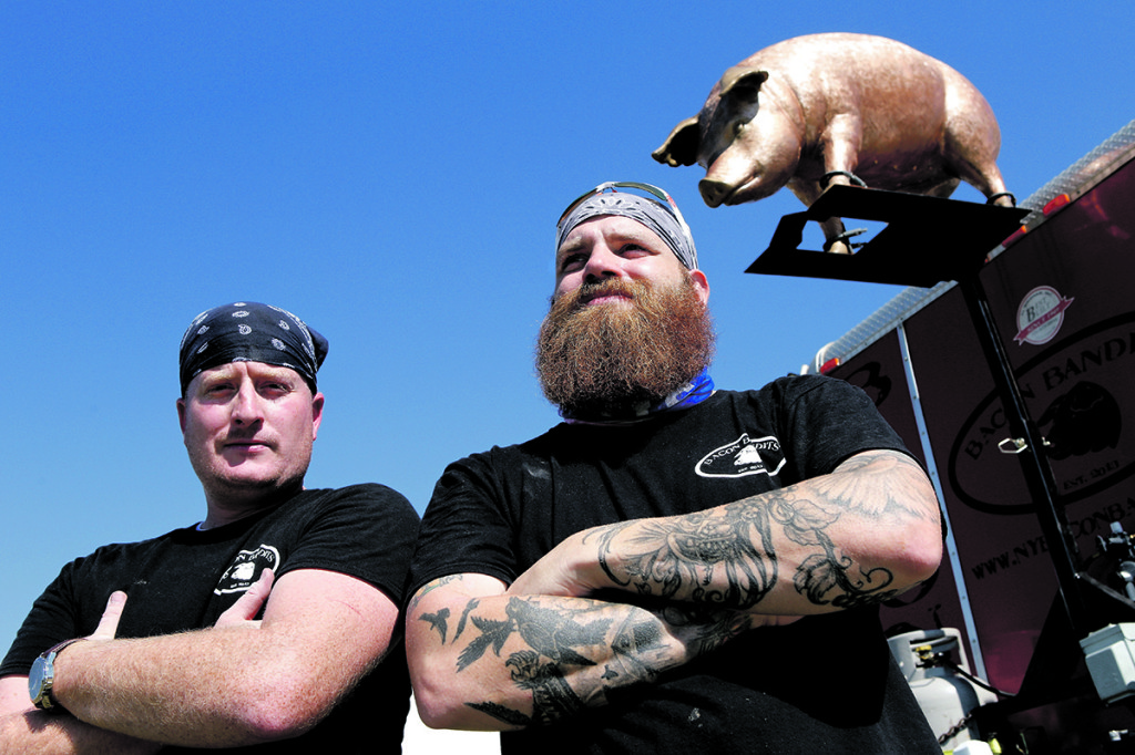 Bacon Bandits - Chris Doubock (l) & Gary Wurster