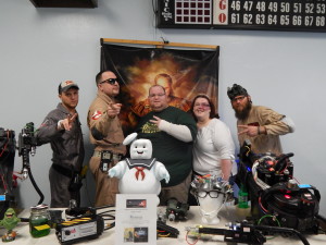The Urban Geek CNY Team with Ghostbusters of Upstate NY. Photo: UrbanGeekCNY.com