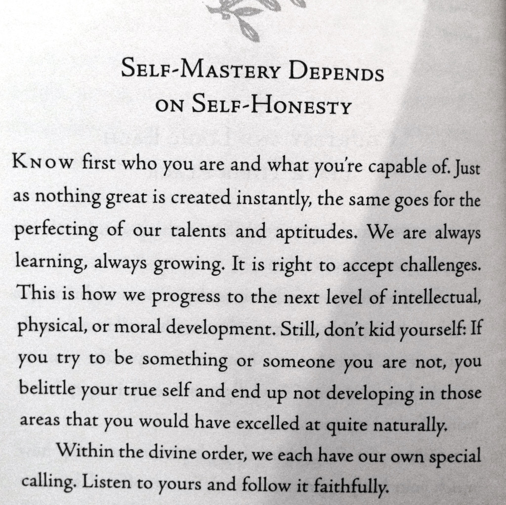 From The Art of Living, interpretation by Sharon Lebell (1995), pg. 62