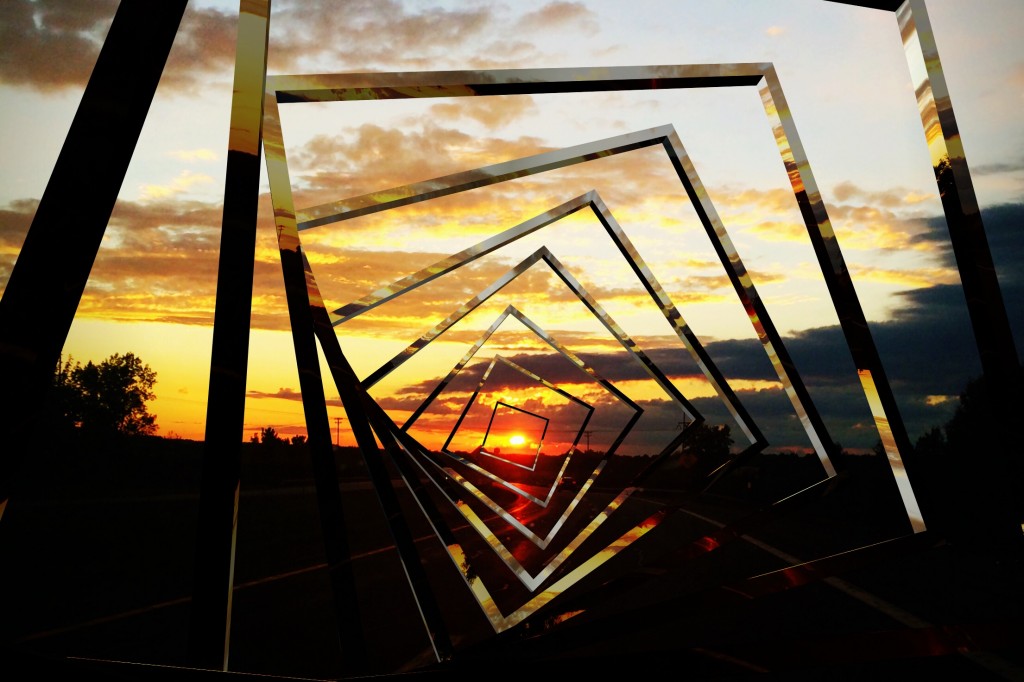 A image after being manipulated by the Matter app. Photo by David Armelino | Syracuse New Times