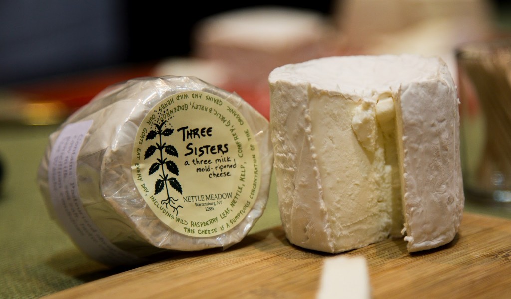 Three sisters cheese from Nettle Meadow Farms Photo from cheeseunderground.blogspot.com
