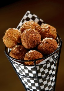 Shredded potato and cheese balls. Michael Davis Photo | Syracuse New Times