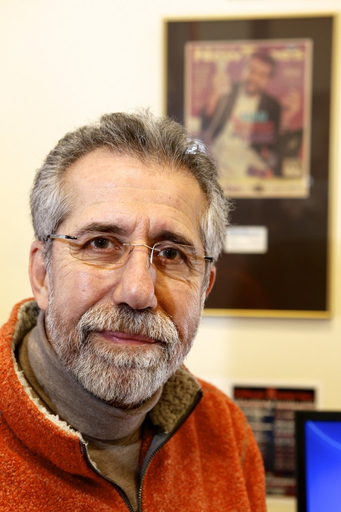 Dave Rezak in his Crouse College office.  Michael Davis Photo | Syracuse New Times