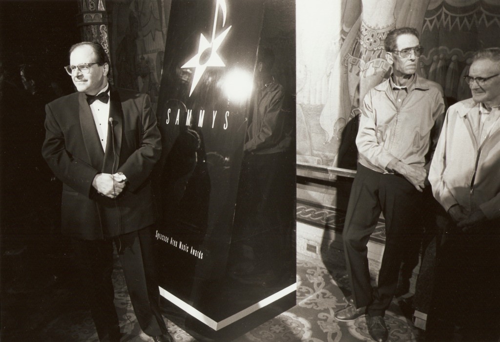Frank Malfitano at the 1993 Sammy Awards. Michael Davis Photo | Syracuse New Times