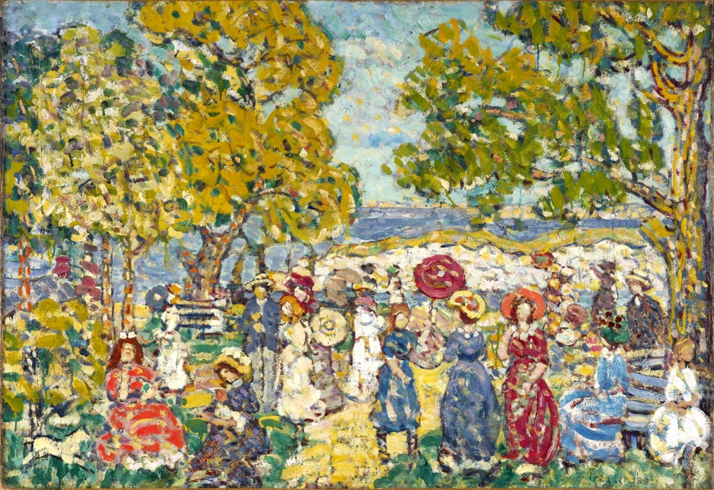 Prednergast Landscape with Figures