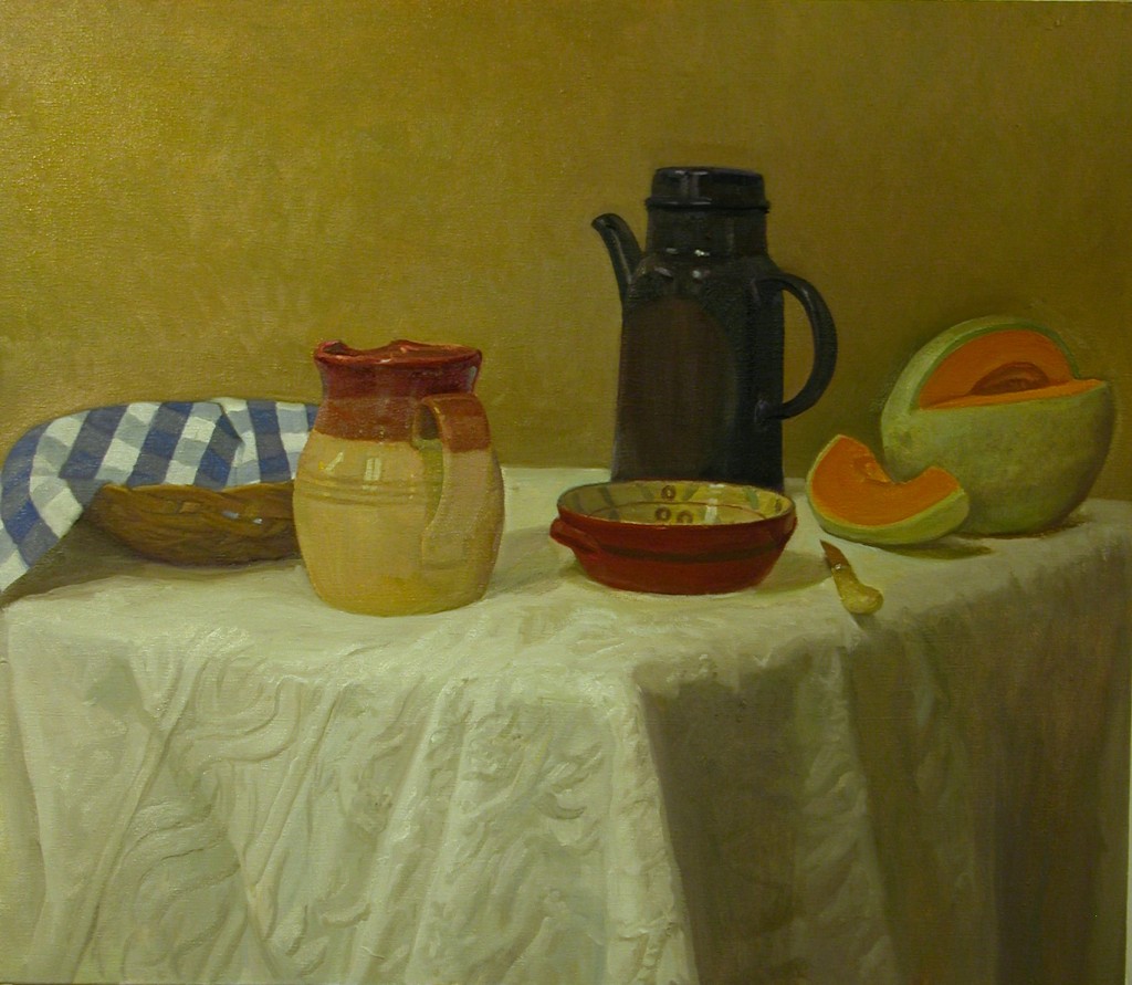 Gary Trento, Breakfast with Chardin, 2013.