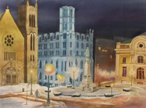 Painting by Judith Hand