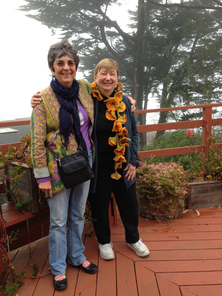 Candace Rhea (left) and Lauren Ritchie in San Francisco