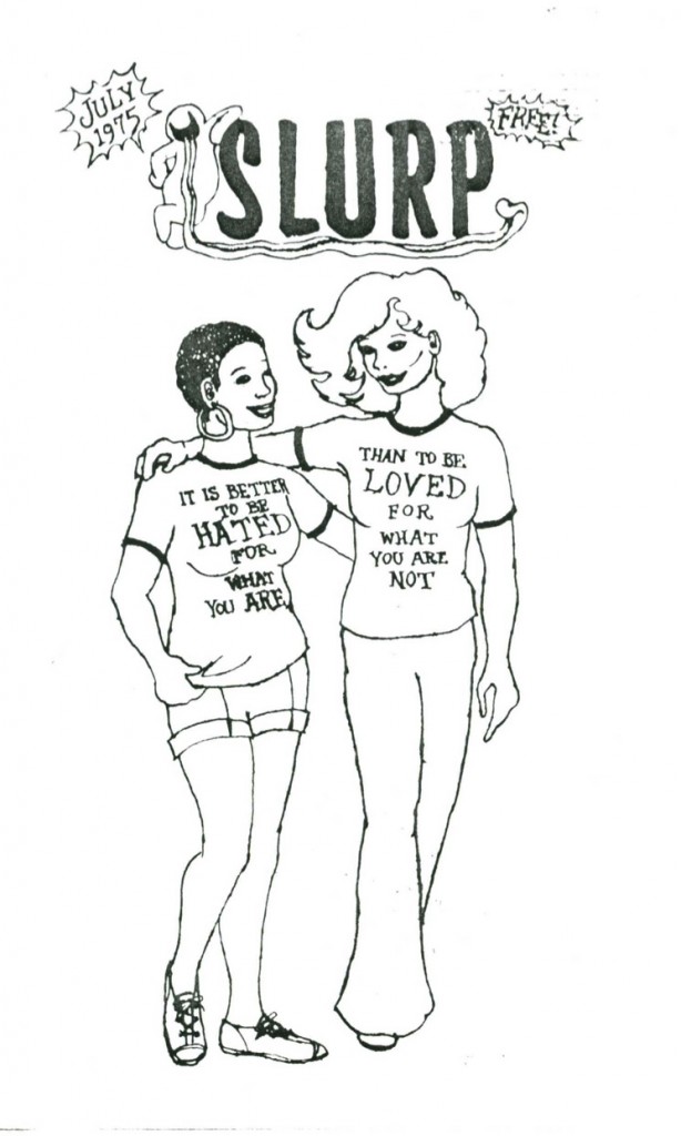 A cover of an issue of the SLURP newsletter.