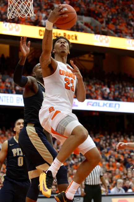 Malachi Richardson in a game vs. Pittsburgh.