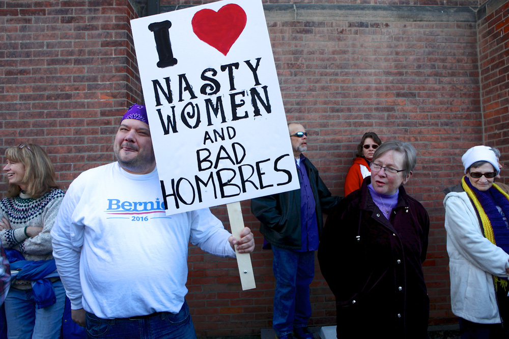 WOMEN'S MARCH, SENECA FALLS - JAN 21, 2017