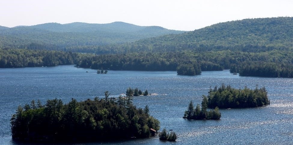 Horizon line of the Adirondacks in norther New York