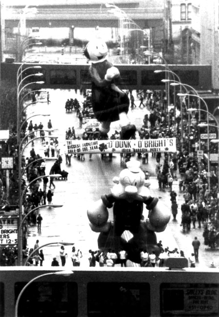 A vintage photo of St. Patrick's Day in Syracuse. Michael Davis photo | Syracuse New Times